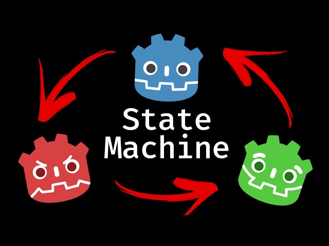 State Machines: a full guide (with 3 examples in Godot)