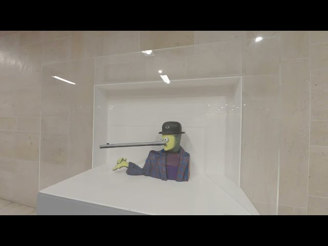 Magritte museum in Brussels #vr180 stereoscopic 3d