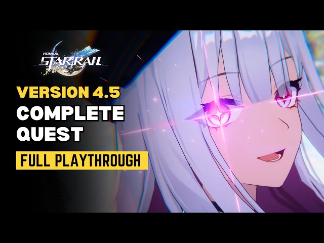 HSR 4.5 Planarcadia Main Story - Full Playthrough (Honkai Star Rail)