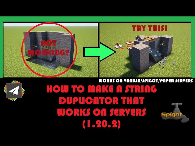 Minecraft String Farm That Works on Servers! - 1.20.X (Paper/Spigot/Bukkit)