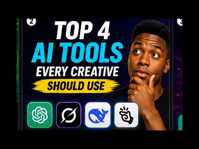 I Tested AI Tools for Creatives — These 4 Actually Stand Out | AI Tools #aitools  #aiforcreatives