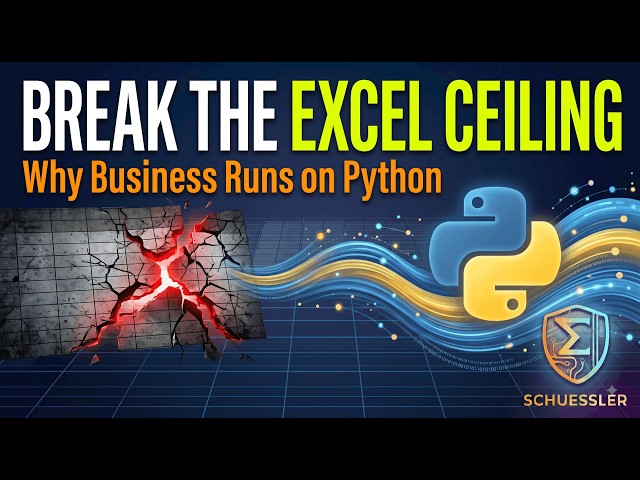 Why Python Beats Excel: Breaking the Spreadsheet Ceiling for Business Data | Ep. 25