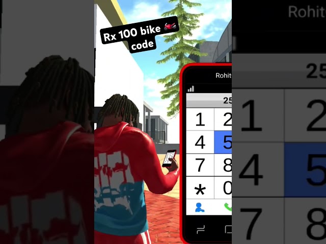 Indian bike driving 3d game me || new rx 100 bike 🏍 ka cheat code 😱 #shorts #indianbikedriving3d