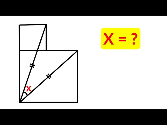 Norway Math Olympiad | A Very Nice Geometry Problem