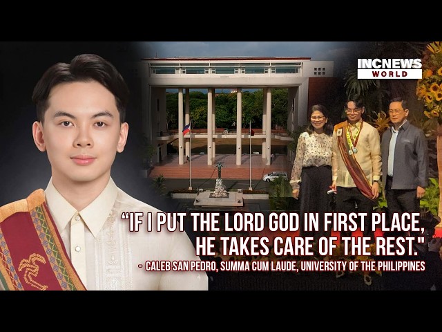 University of the Philippines ‘Summa Cum Laude’ Graduate Cites Key to Success | INC News World