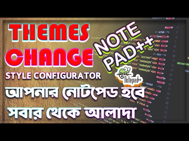 how to change notepad++ theme into dark theme ||  Notepad++ Themes! VERY EASY METHOD