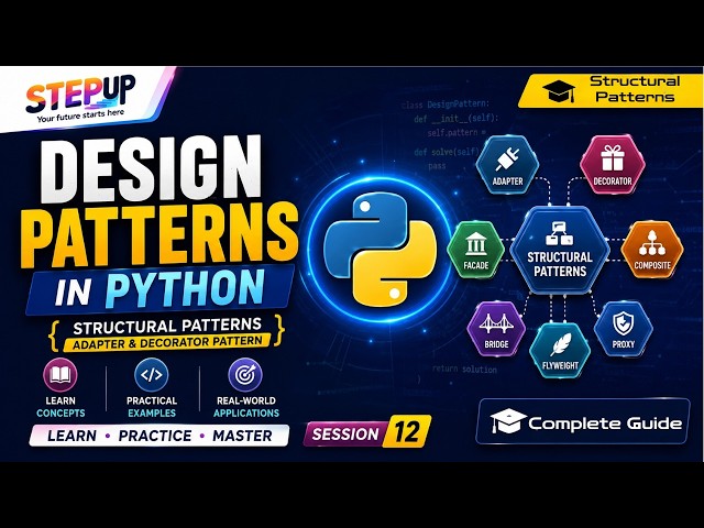 Design Patterns in Python | Structural Patterns Pt 2