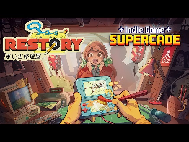 Indie Game SUPERCADE! || ReStory: Chill Electronic Repairs DEMO @MandragoraTeam