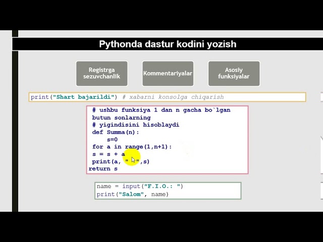Python tili