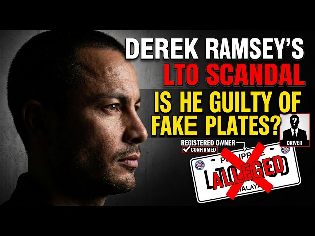 DEREK RAMSAY IN LTO HOT WATER: Sino Ba Talaga Ang May Kasalanan sa Pekeng Plaka? #attybuenoexplains