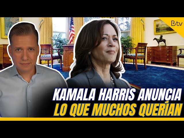 Kamala Harris makes a surprising announcement