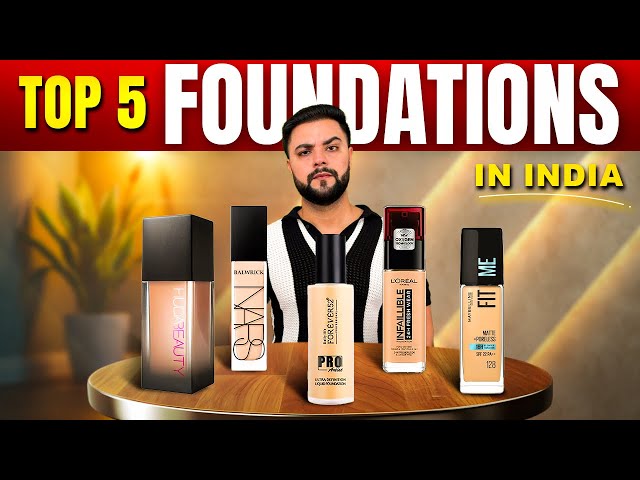 Top 5 Foundation in India: Best Foundation for Beginners 