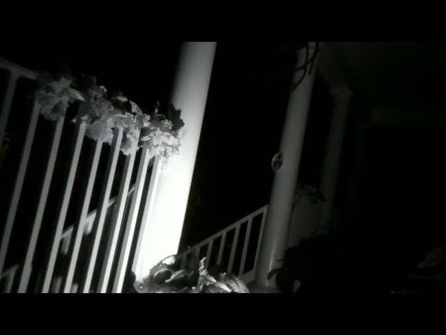 Getting ready for trick-or-treaters. Raspberry Pi camera setup