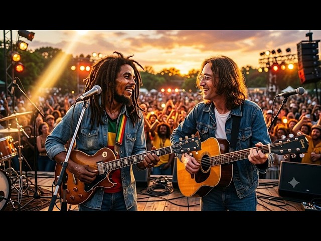 Bob Marley & John Lennon - Harmony Adventure 🕊 Reggae Acoustic Pop Mellow Slow Groove 2026