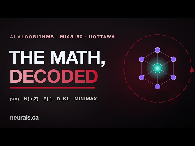 Every Symbol, Decoded: The Math of Generative AI Explained Visually
