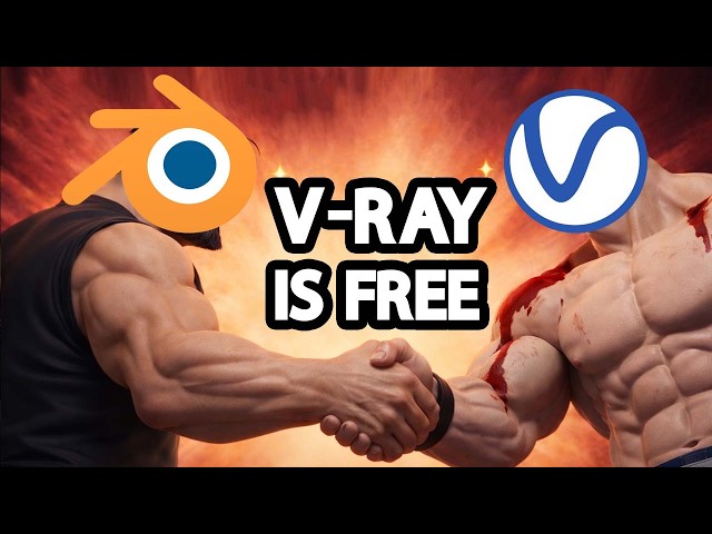 V-Ray is Now Free For Blender