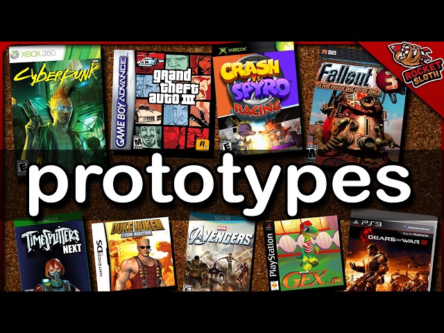 3 hours of game prototypes they NEVER wanted you to see…