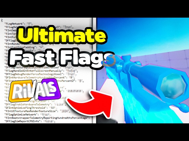 UPDATED Rivals Fast Flags - Roblox FPS BOOST & LOW PING!
