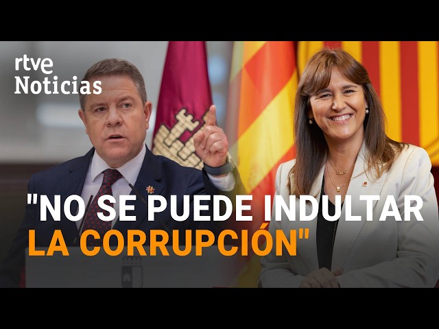Government considers Borràs pardon "useful" and García-Page questions the decision | RTVE News