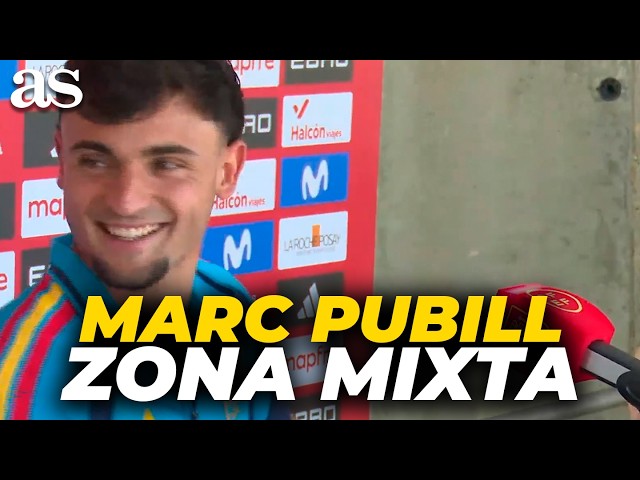 Marc Pubill's mixed zone interview with the Spanish national team before the World Cup | Media Da...