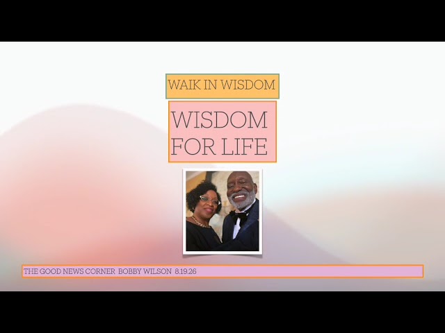 WISDOM FOR LIFE  WALK IN WISDOM   SD 480p
