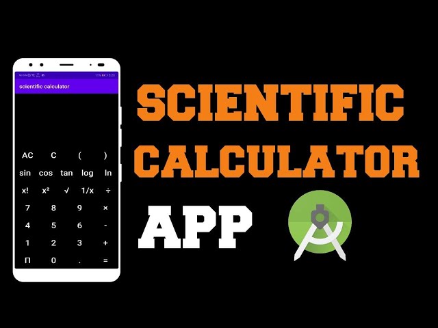 How to make a Scientific Calculator Application | Android Project | Android Studio