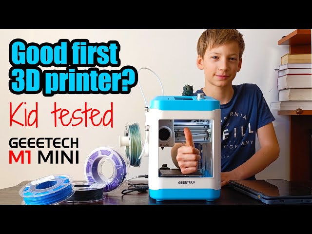 Geeetech M1 Mini: Is This What Kid-Friendly 3D Printing Should Be? Tested with an 11 year old
