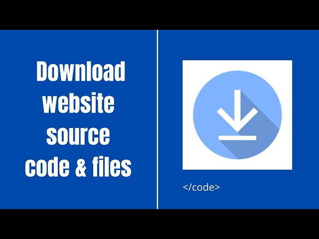 How to Download source code of any website