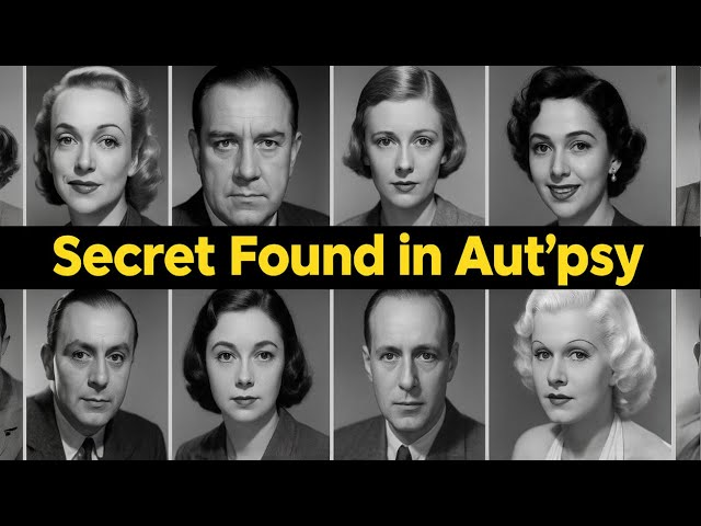 More Horror Things Found In Old Hollywood Celebrity D**th Certificates