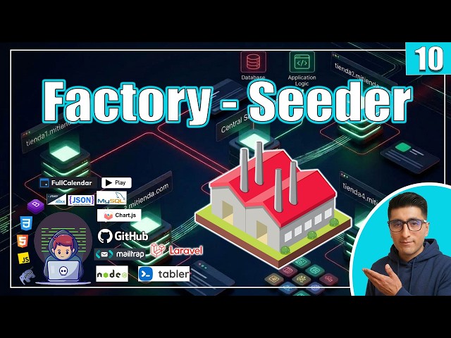 10 How to Seed Data with Factories and Seeders in All Tenants | Laravel Multi-Tenant SaaS
