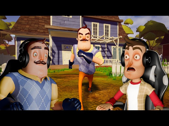 Neighbor & Nicky Play Hello Neighbor (Full Game)
