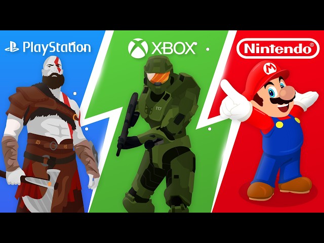 PlayStation vs Xbox vs Nintendo