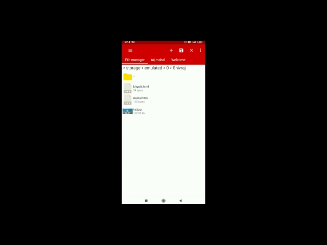 Create a simple web page in mobile using Web Code app