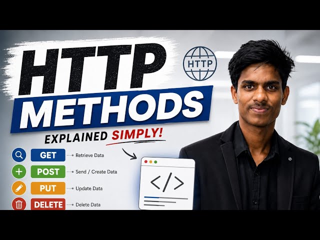 HTTP Methods Explained in 10 Minutes | GET, POST, PUT, PATCH, DELETE | Java & Spring Boot