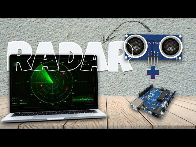 Arduino Radar Project using Ultrasonic Sensor | Real-Time Radar Visualization on PC