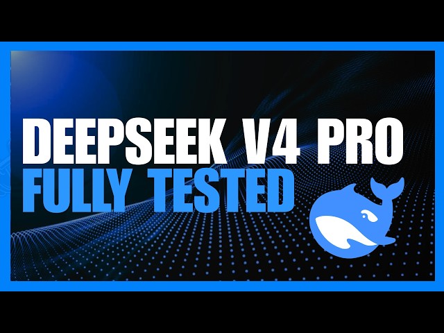 DeepSeek V4 Pro Is INSANE! Best Open Source AI Model? (Fully Tested)