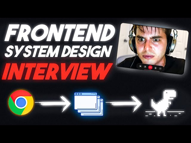 Frontend System Design Mock Interview (build Google Search)