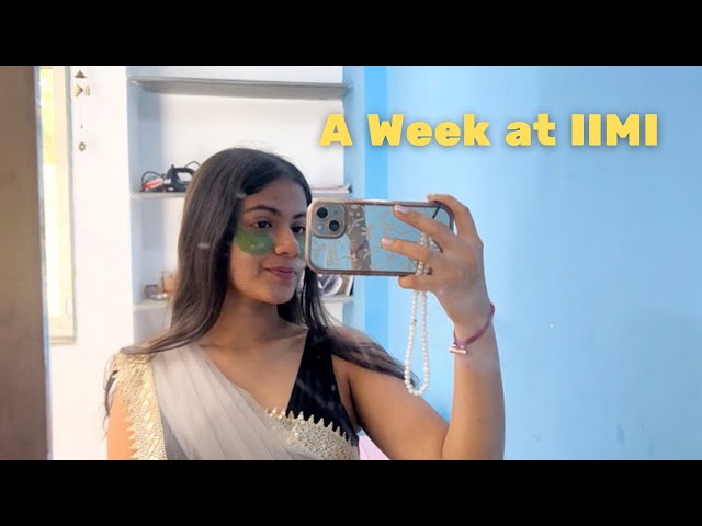 A Week in My Life at IIM Indore | Campus Life, Classes & Daily Routine