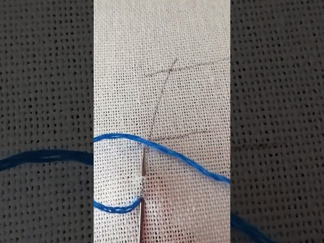 Chain Stitch 🧵 Hand Embroidery Step-by-Step
