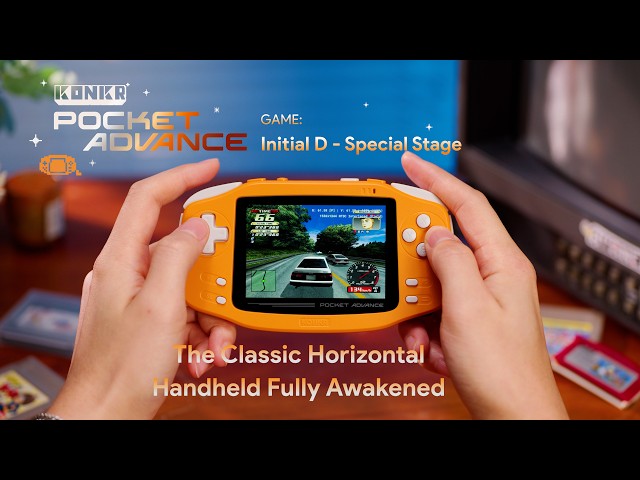 KONKR Pocket ADVANCE Gaming Experience:Initial D - Special Stage