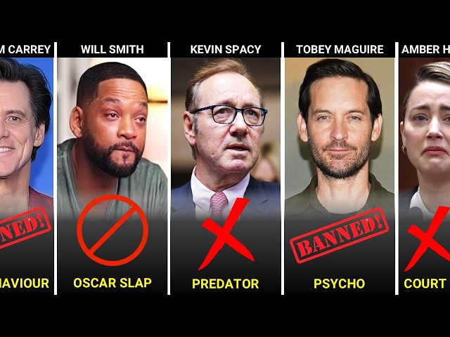 30 Hollywood Actors Who Are Blacklisted and Why