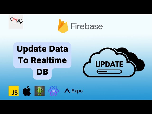How To Update Data To Firebase No SQL Realtime Database Using React Native & Expo Apps | JS Code