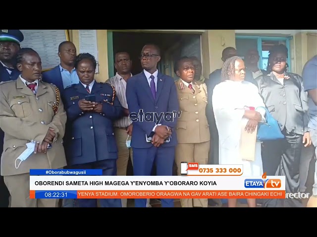 Sameta Boys high school Dormitory destroyed by fire