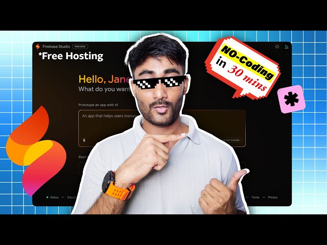 Firebase Studio Complete Tutorial — Build Apps in Minutes (FREE to Use)