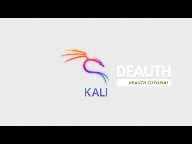 How to deauth in Kali linux