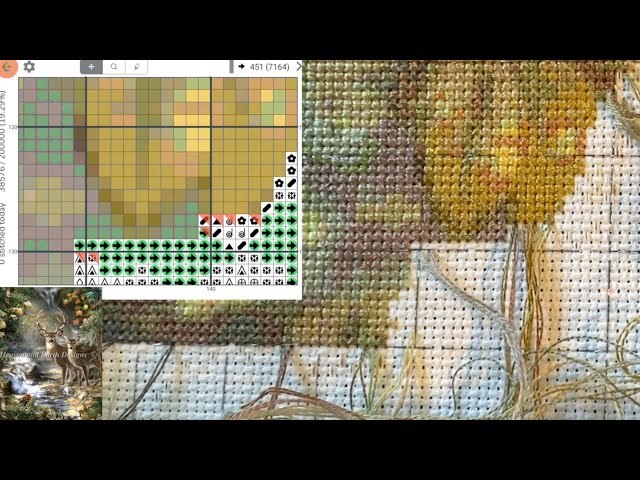 Cross Stitch: Stitch With Me #490 (with talking)