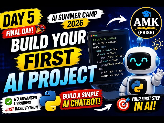 Your First AI Project Awaits | Simple Python Chatbot Build