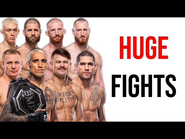 ¿Pereira vs. Pavlovich? ¿Oliveira vs. Lopes? ENORMES anuncios de peleas de UFC (Reacción a UFC 33...