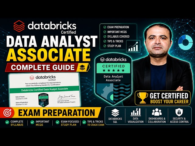 Databricks Certified Data Analyst Associate | Important MCQs with Answers | Complete Syllabus