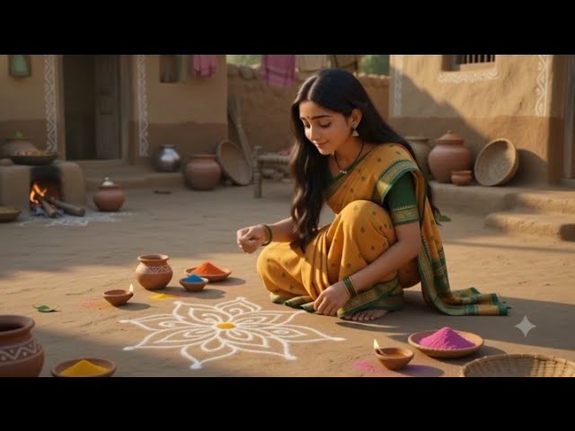 The Simple Village Girl’s Traditional Life 🌿 | Ghibli Village Story